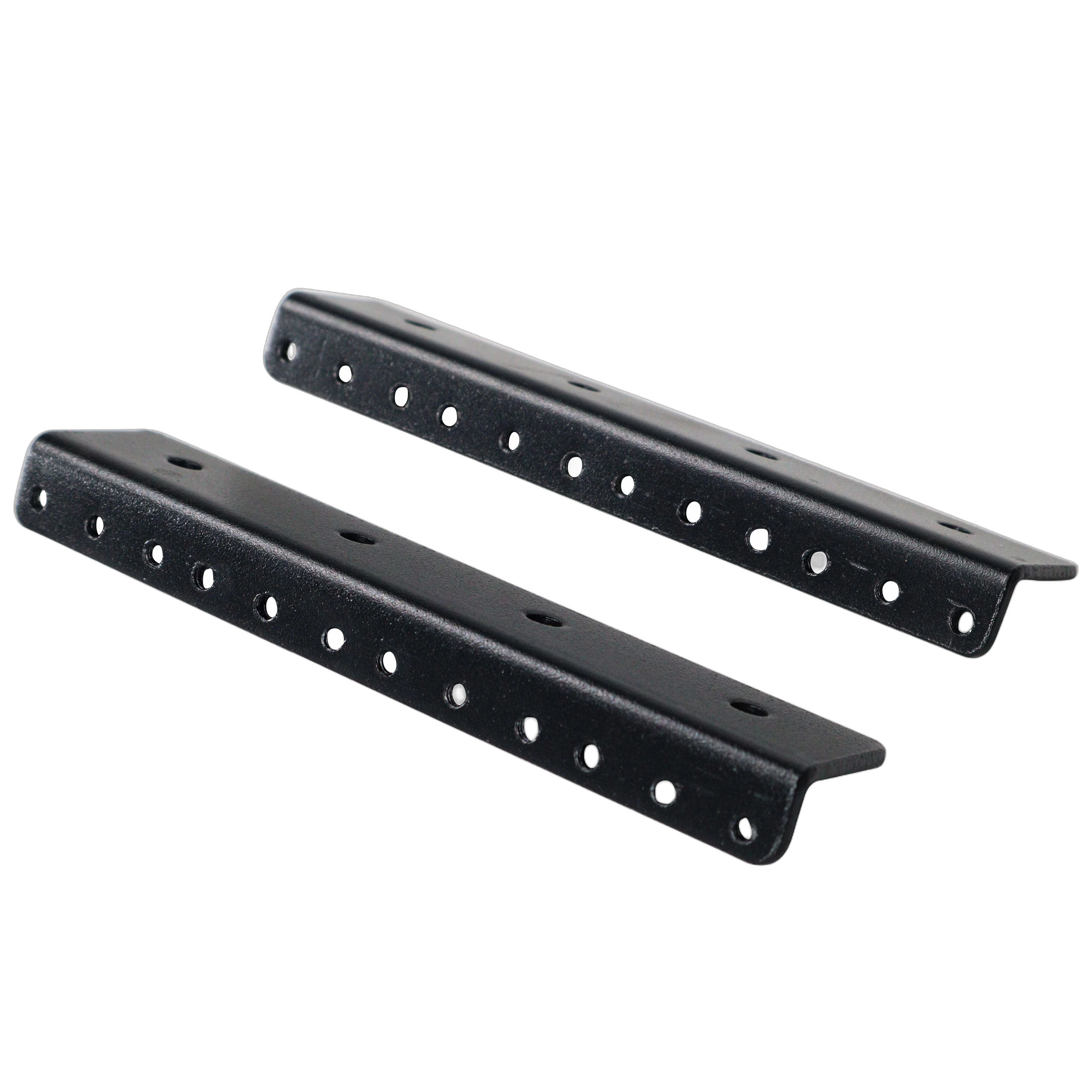 ProX Heavy Duty Steel Rack Rail Kit 4U ProX heavy duty steel 4U rack rail kit professional audio equipment mounting