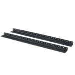 ProX PX-T-RR10 heavy duty steel rack rail kit 10U space front view