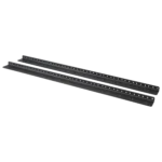 ProX PX-T-RR14 heavy duty steel rack rail kit 14U space front view