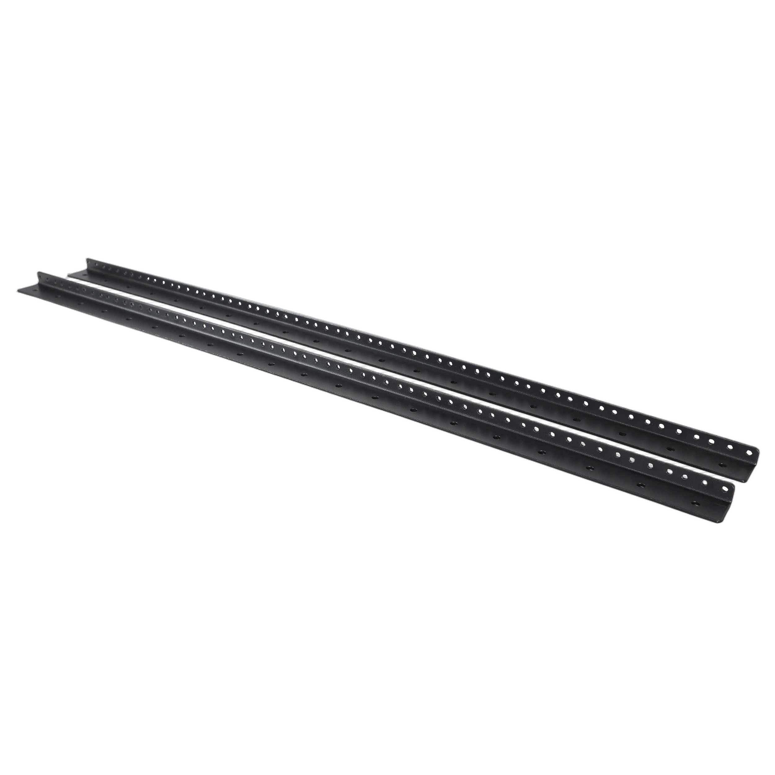 ProX Heavy Duty Steel Rack Rail Kit 20U ProX PX-T-RR20 heavy duty steel rack rail kit 20U space front view