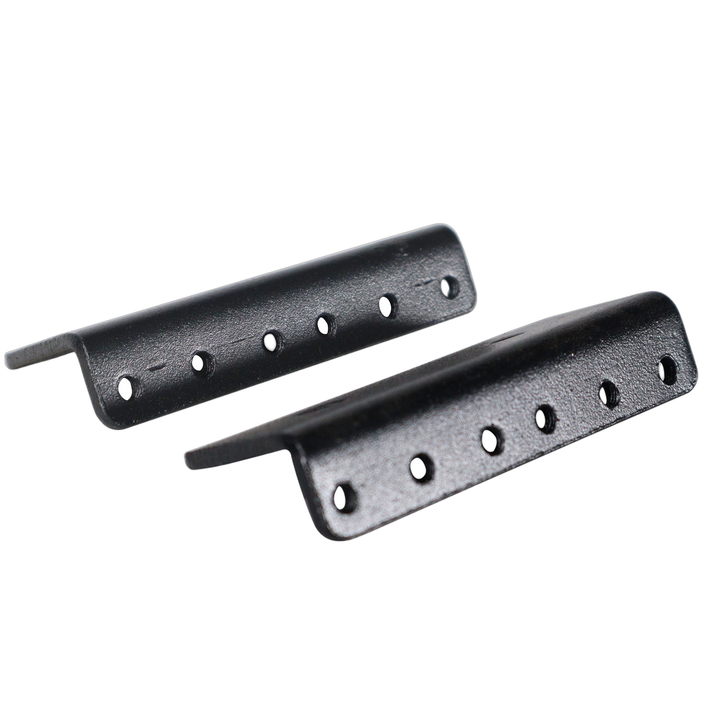 ProX Heavy Duty Steel Rack Rail Kit 2U Space ProX heavy duty steel rack rail kit 2U size space front view with mounting hardware