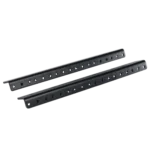 ProX PX-T-RR6 heavy duty steel rack rail kit 6U size space mounting detail