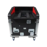 ProX hydraulic lift case for Behringer BX32 compact mixer console dimensional diagram specifications
