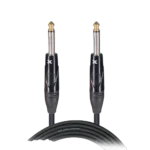 ProX 25 foot instrument cable with 1/4 inch TS connectors coiled display
