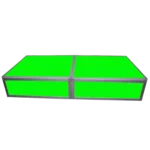 ProX Lumo Stage acrylic platform cube dimensional specifications and measurements diagram