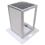 ProX Lumo Stage 6-foot acrylic pillar column cube section display pedestal dimensional specifications and measurements