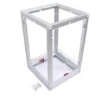 ProX Lumo Stage 6-foot acrylic pillar pedestal dimensional specifications and measurements diagram