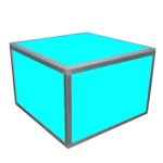 ProX Lumo Stage 2x2x16 inch acrylic platform cube with illuminated light box and side panels