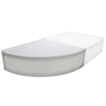 ProX Lumo Stage acrylic platform rounded cube riser close-up detail showing LED lighting surface texture