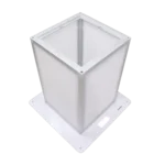 ProX Lumo Stage acrylic pillar 6 foot column cube section display pedestal dimensional specifications diagram