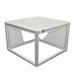 ProX Lumo Stage 2x2x24 inch acrylic platform cube light box section dimensional specifications diagram