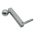 ProX M8 rotating handle replacement for XSQ stage steps, close-up detail view of threaded connection