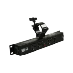 ProX MAYA 4 outlet power strip dimensional diagram showing measurements and layout specifications