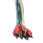 ProX Medusa Breakout Cable connector detail showing professional XLR termination and cable construction