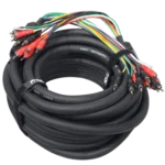 ProX Medusa Breakout Cable connector detail showing professional XLR breakout configuration