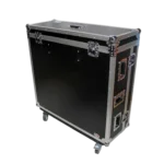 ProX ATA flight case for Midas M32 mixer with doghouse compartment dimensional specifications and measurements