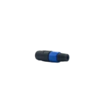 ProX NL4 SpeakON female round panel-mount connector with threaded coupling ring detail