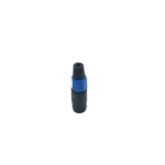 ProX NL4 SpeakON female round panel-mount connector with gold-plated contacts and secure locking mechanism