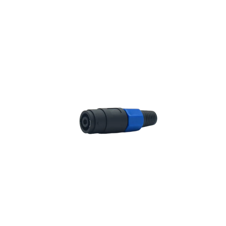 ProX NL4 SpeakON female round panel-mount connector with gold-plated contacts