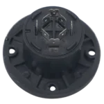 ProX NL8 SpeakON female round panel-mount connector showing threaded coupling mechanism and contact pins
