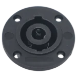 ProX NL8 SpeakON female round panel-mount connector with gold-plated contacts