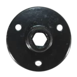 ProX podium microphone gooseneck flange mount connector detail showing 5/8-27 thread