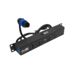 ProX Power Center 4-outlet Edison power strip with Nema 5-20R connectors front view