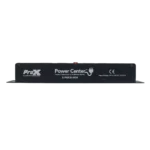 ProX Power Center 4-outlet Edison power strip in professional audio equipment rack setup