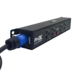 ProX Power Center 4-outlet Edison power strip with NEMA 5-20R connectors and professional-grade construction