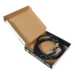 ProX 10 ft power extension cord with NEMA 5-15P connector in professional audio setup application