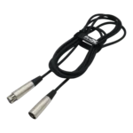 ProX 10 ft premium microphone cable XLR connectors close-up detail shot