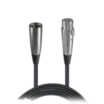 ProX 10 ft premium microphone cable with XLR connectors in professional studio recording setup