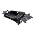 ProX Prestige flight case for Yamaha DM7 mixer showing protective foam padding and internal compartment details