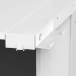 ProX Pro microphone holder white mount showing attachment mechanism and grip design