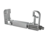 ProX Professional 4x8 stage platform with adjustable legs deployed in event venue application