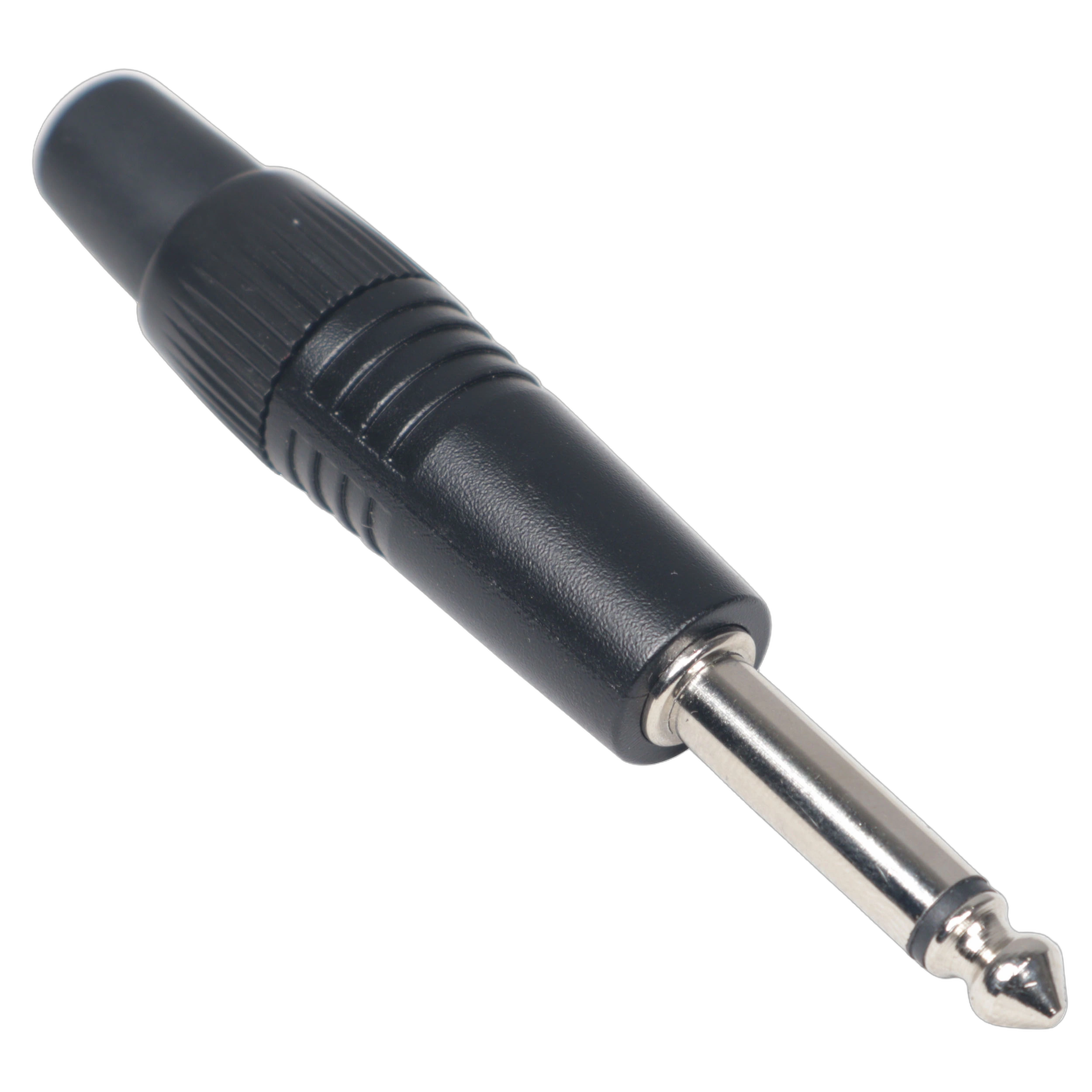ProX 1/4 Inch TS Mono Male Solder Connector ProX 1/4 inch TS mono male solder connector with gold-plated contacts and solder terminals