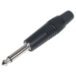 ProX TS mono male solder connector showing solder cup terminal and threaded barrel detail