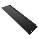 ProX rack panel blank 3U space showing mounting holes and finish detail