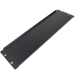 ProX rack panel blank 3U space showing side profile and mounting depth
