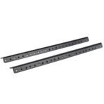 ProX PX-T-RR8 heavy duty steel rack rail kit 8U mounting hardware detail view