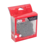 ProX rack screws with black nylon washers, 100-pack hardware components close-up view