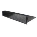 ProX 2U rack shelf 12 inch deep showing mounting hardware and support structure detail