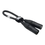 ProX RDNet XLR-M to RJ45 connector cable, 1 foot length, professional audio networking