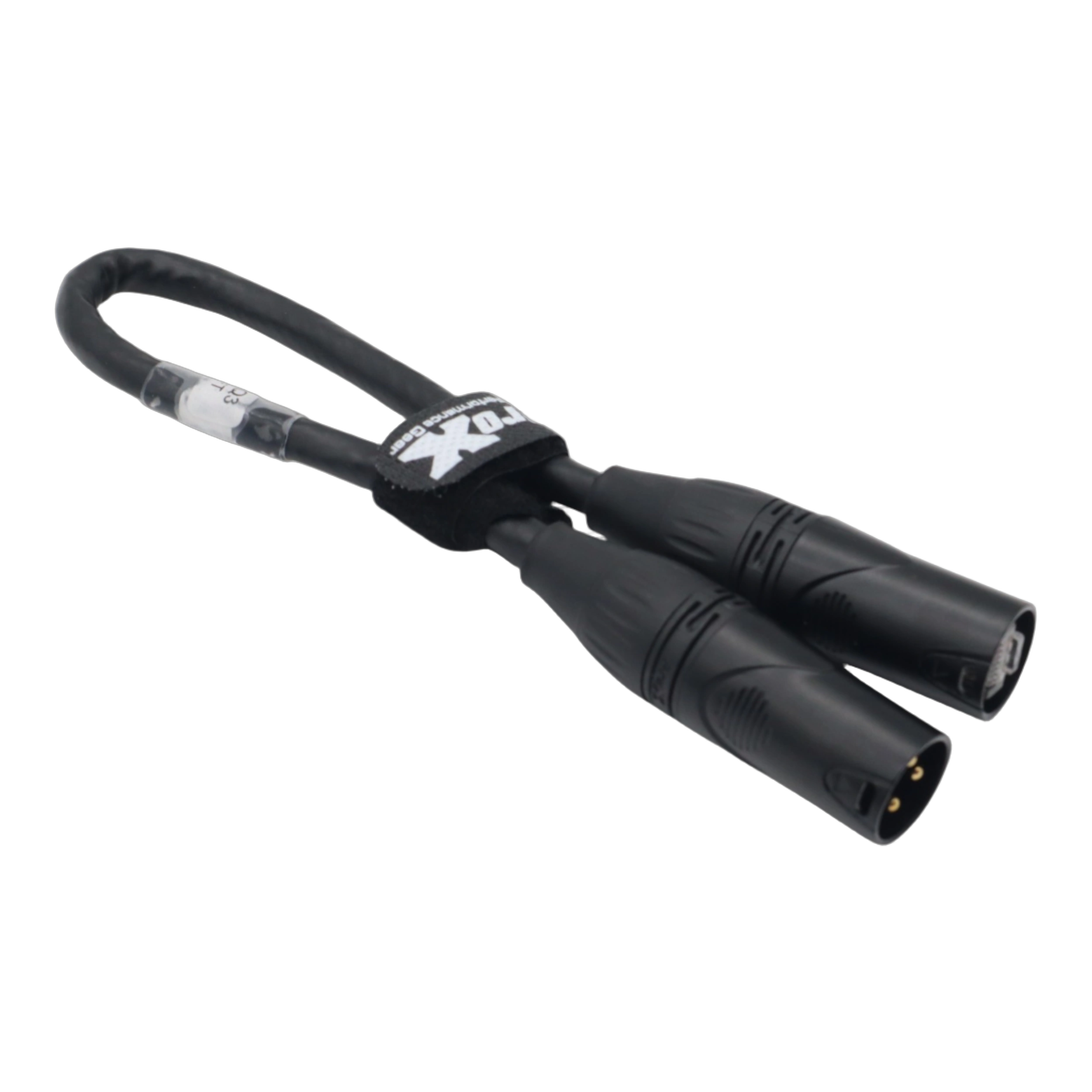 ProX RDNet XLR to RJ45 Cable 1ft Main View ProX RDNet XLR-M to RJ45 connector cable, 1 foot length, professional audio networking