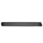 ProX Security Rack Panel 1U Space with locking mechanism and ventilation slots front panel