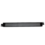 ProX security rack panel 1U space showing locking mechanism and mounting hardware detail