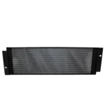 ProX Security Rack Panel 3U Space showing locking mechanism and mounting hardware detail