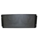 ProX Security Rack Panel 4U Space with locking mechanism and ventilation slots front panel