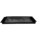 ProX security rack panel 4U space showing locking mechanism and mounting hardware detail