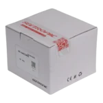 ProX Seetronic IP65 waterproof power-out connector plug close-up showing UL certification and contact details